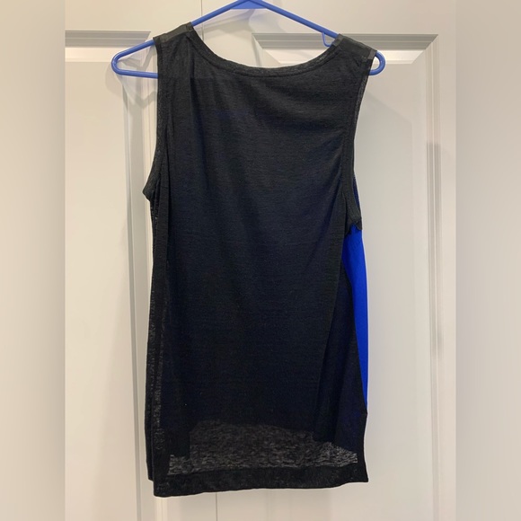 Satin Tank with Lace Detail - Picture 3 of 3